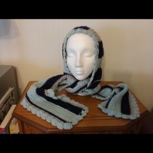 New Hood with attached scarf